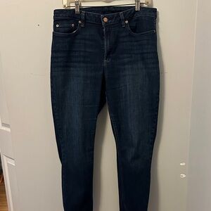 Dark Blue Denim Jeans